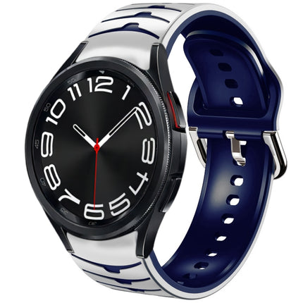 Curved Texture Silicone Watch Band, For Samsung Galaxy Watch 6 Classic 43mm, For Samsung Galaxy watch 5 Pro Golf Edition, For Samsung Galaxy watch 5 Golf Edition - DealBuddy