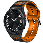 Curved Texture Silicone Watch Band, For Samsung Galaxy Watch 6 Classic 43mm, For Samsung Galaxy watch 5 Pro Golf Edition, For Samsung Galaxy watch 5 Golf Edition - DealBuddy