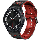 Curved Texture Silicone Watch Band, For Samsung Galaxy Watch 6 Classic 43mm, For Samsung Galaxy watch 5 Pro Golf Edition, For Samsung Galaxy watch 5 Golf Edition - DealBuddy