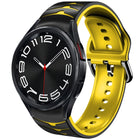Curved Texture Silicone Watch Band, For Samsung Galaxy Watch 6 Classic 43mm, For Samsung Galaxy watch 5 Pro Golf Edition, For Samsung Galaxy watch 5 Golf Edition - DealBuddy