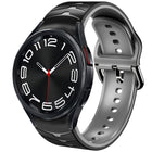 Curved Texture Silicone Watch Band
