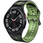 Curved Texture Silicone Watch Band, For Samsung Galaxy Watch 6 Classic 43mm, For Samsung Galaxy watch 5 Pro Golf Edition, For Samsung Galaxy watch 5 Golf Edition - DealBuddy