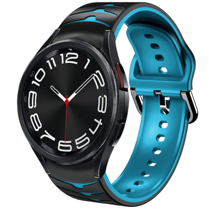 Curved Texture Silicone Watch Band, For Samsung Galaxy Watch 6 Classic 43mm, For Samsung Galaxy watch 5 Pro Golf Edition, For Samsung Galaxy watch 5 Golf Edition - DealBuddy