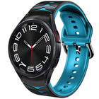 Curved Texture Silicone Watch Band, For Samsung Galaxy Watch 6 Classic 43mm, For Samsung Galaxy watch 5 Pro Golf Edition, For Samsung Galaxy watch 5 Golf Edition - DealBuddy