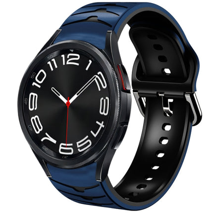 Curved Texture Silicone Watch Band, For Samsung Galaxy Watch 6 Classic 43mm, For Samsung Galaxy watch 5 Pro Golf Edition, For Samsung Galaxy watch 5 Golf Edition - DealBuddy