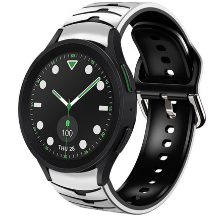 Curved Texture Silicone Watch Band, For Samsung Galaxy Watch 6 Classic 43mm, For Samsung Galaxy watch 5 Pro Golf Edition, For Samsung Galaxy watch 5 Golf Edition - DealBuddy