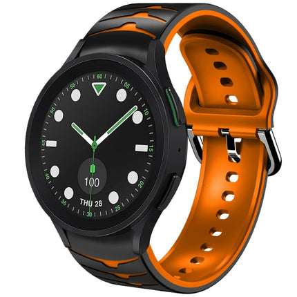 Curved Texture Silicone Watch Band
