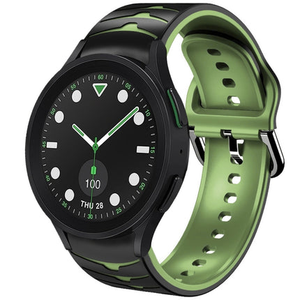 Curved Texture Silicone Watch Band