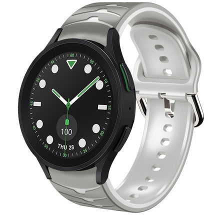 Curved Texture Silicone Watch Band