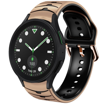 Curved Texture Silicone Watch Band