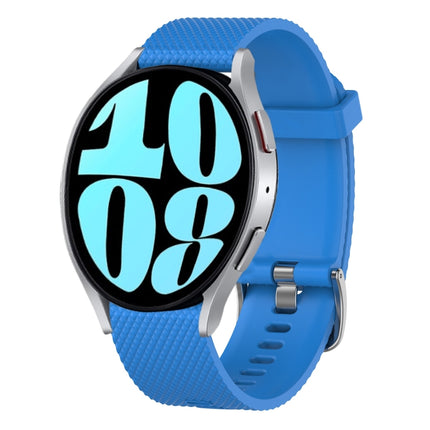 20mm Diamond Textured Silicone Watch Band, For Samsung Galaxy Watch 6 Classic 47mm, For Samsung Galaxy Watch 6 44mm, For Samsung Galaxy Watch 6 40mm, For Samsung Galaxy Watch 6 Classic 43mm - DealBuddy