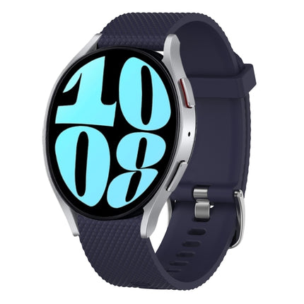 20mm Diamond Textured Silicone Watch Band, For Samsung Galaxy Watch 6 Classic 47mm, For Samsung Galaxy Watch 6 44mm, For Samsung Galaxy Watch 6 40mm, For Samsung Galaxy Watch 6 Classic 43mm - DealBuddy