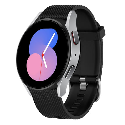 20mm Diamond Textured Silicone Watch Band, For Samsung Galaxy Watch 5 40mm, For Samsung Galaxy Watch 4 44mm, For Samsung Galaxy Watch 4 40mm, For Samsung  Galaxy Watch 4 Classic 46mm - DealBuddy