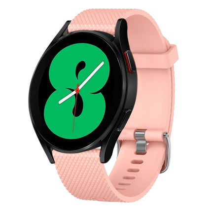 20mm Diamond Textured Silicone Watch Band, For Samsung Galaxy Watch 5 40mm, For Samsung Galaxy Watch 4 44mm, For Samsung Galaxy Watch 4 40mm, For Samsung  Galaxy Watch 4 Classic 46mm - DealBuddy