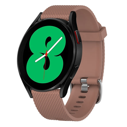 20mm Diamond Textured Silicone Watch Band, For Samsung Galaxy Watch 5 40mm, For Samsung Galaxy Watch 4 44mm, For Samsung Galaxy Watch 4 40mm, For Samsung  Galaxy Watch 4 Classic 46mm - DealBuddy