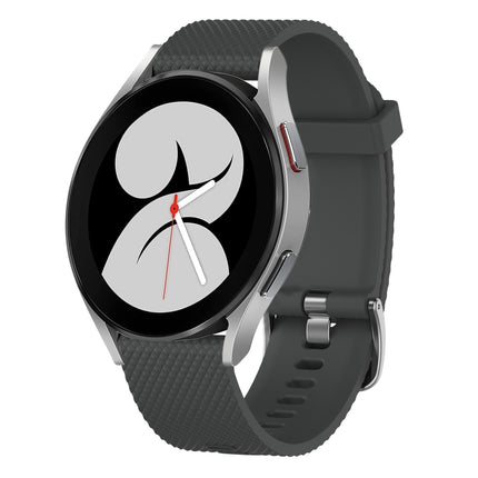 20mm Diamond Textured Silicone Watch Band, For Samsung Galaxy Watch 5 40mm, For Samsung Galaxy Watch 4 44mm, For Samsung Galaxy Watch 4 40mm, For Samsung  Galaxy Watch 4 Classic 46mm - DealBuddy