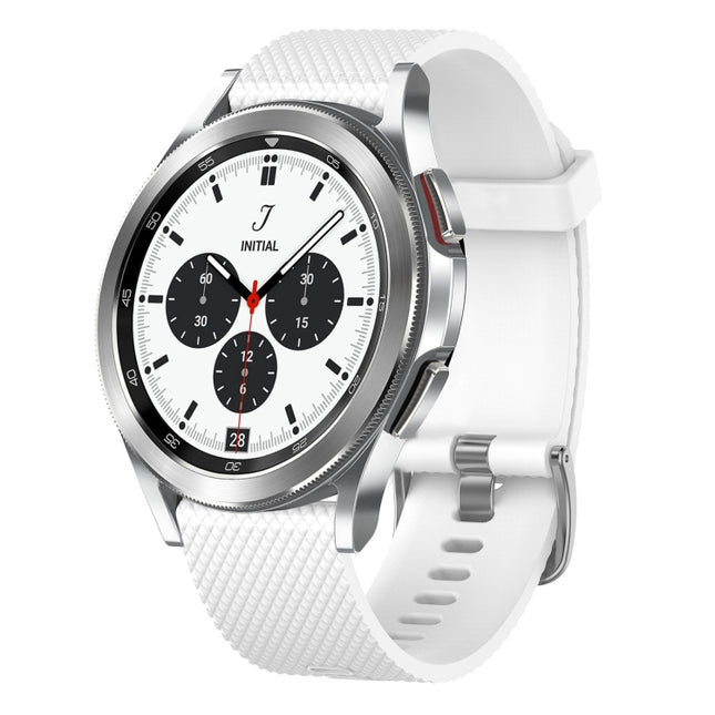 20mm Diamond Textured Silicone Watch Band
