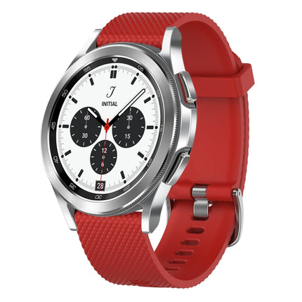 20mm Diamond Textured Silicone Watch Band