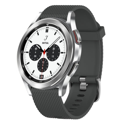 20mm Diamond Textured Silicone Watch Band, For Samsung  Galaxy Watch 4 Classic 42mm, For Samsung Galaxy Watch Active 2 44mm, For Samsung Galaxy Watch Active 2 40mm, For Samsung Galaxy Watch 42mm - DealBuddy