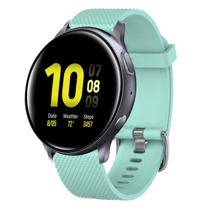 20mm Diamond Textured Silicone Watch Band, For Samsung  Galaxy Watch 4 Classic 42mm, For Samsung Galaxy Watch Active 2 44mm, For Samsung Galaxy Watch Active 2 40mm, For Samsung Galaxy Watch 42mm - DealBuddy