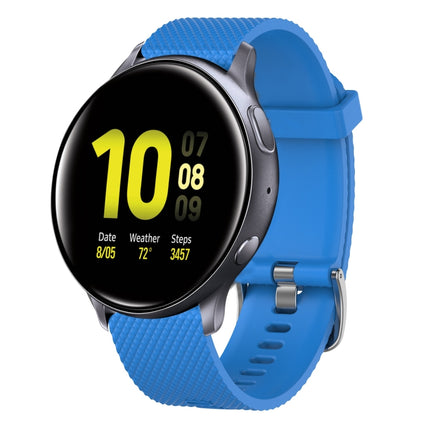 20mm Diamond Textured Silicone Watch Band, For Samsung  Galaxy Watch 4 Classic 42mm, For Samsung Galaxy Watch Active 2 44mm, For Samsung Galaxy Watch Active 2 40mm, For Samsung Galaxy Watch 42mm - DealBuddy