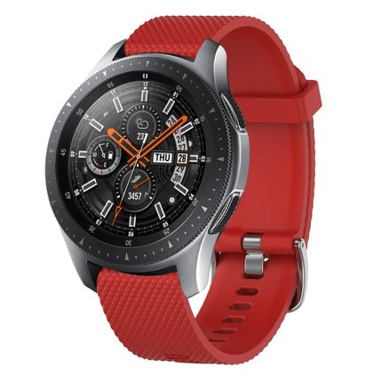 20mm Diamond Textured Silicone Watch Band