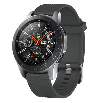 20mm Diamond Textured Silicone Watch Band