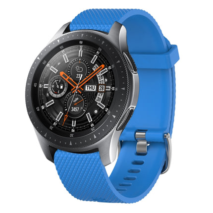20mm Diamond Textured Silicone Watch Band