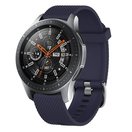 20mm Diamond Textured Silicone Watch Band