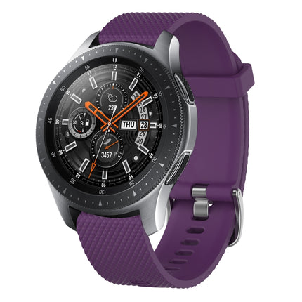 20mm Diamond Textured Silicone Watch Band