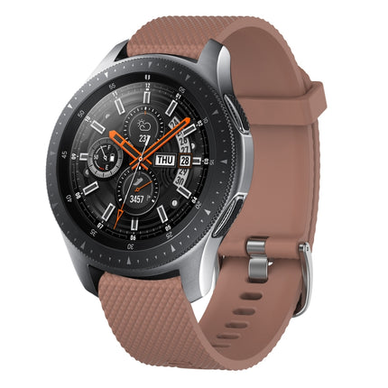 20mm Diamond Textured Silicone Watch Band
