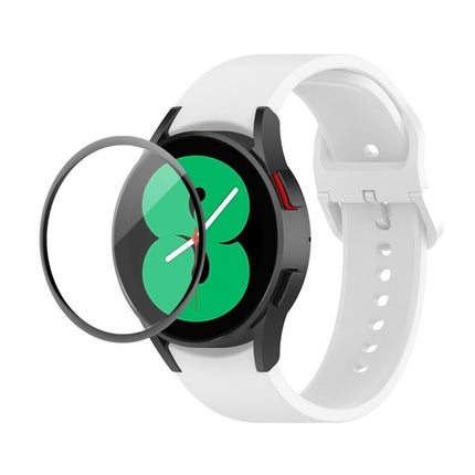 JUNSUNMAY Silicone Adjustable Strap + Full Coverage PMMA Screen Protector Kit, For Samsung Galaxy Watch5 40mm, For Samsung Galaxy Watch4 44mm, For Samsung Galaxy Watch4 40mm - DealBuddy