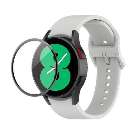 JUNSUNMAY Silicone Adjustable Strap + Full Coverage PMMA Screen Protector Kit, For Samsung Galaxy Watch5 40mm, For Samsung Galaxy Watch4 44mm, For Samsung Galaxy Watch4 40mm - DealBuddy