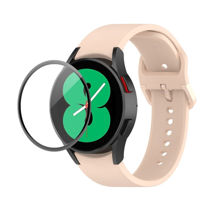 JUNSUNMAY Silicone Adjustable Strap + Full Coverage PMMA Screen Protector Kit, For Samsung Galaxy Watch5 40mm, For Samsung Galaxy Watch4 44mm, For Samsung Galaxy Watch4 40mm - DealBuddy