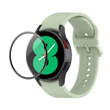 JUNSUNMAY Silicone Adjustable Strap + Full Coverage PMMA Screen Protector Kit, For Samsung Galaxy Watch5 40mm, For Samsung Galaxy Watch4 44mm, For Samsung Galaxy Watch4 40mm - DealBuddy