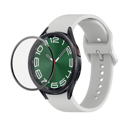 JUNSUNMAY Silicone Adjustable Strap + Full Coverage PMMA Screen Protector Kit, For Samsung Galaxy Watch6 Classic 43mm, For Samsung Galaxy Watch5 44mm, For Samsung Galaxy Watch5 Pro 45mm - DealBuddy