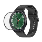 JUNSUNMAY Silicone Adjustable Strap + Full Coverage PMMA Screen Protector Kit, For Samsung Galaxy Watch6 Classic 47mm, For Samsung Galaxy Watch6 44mm, For Samsung Galaxy Watch6 40mm - DealBuddy