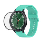 JUNSUNMAY Silicone Adjustable Strap + Full Coverage PMMA Screen Protector Kit, For Samsung Galaxy Watch6 Classic 47mm, For Samsung Galaxy Watch6 44mm, For Samsung Galaxy Watch6 40mm - DealBuddy