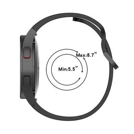 JUNSUNMAY Silicone Adjustable Strap + Full Coverage PMMA Screen Protector Kit, For Samsung Galaxy Watch6 Classic 43mm, For Samsung Galaxy Watch5 44mm, For Samsung Galaxy Watch5 Pro 45mm - DealBuddy