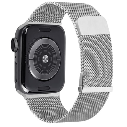 Milan Double Magnetic Steel Mesh Watch Band, For Apple Watch Ultra 49mm, For Apple Watch 8 41mm, For Apple Watch 8 45mm, For Apple Watch SE 2022 40mm, For Apple Watch SE 2022 44mm, For Apple Watch 7 41mm - DealBuddy