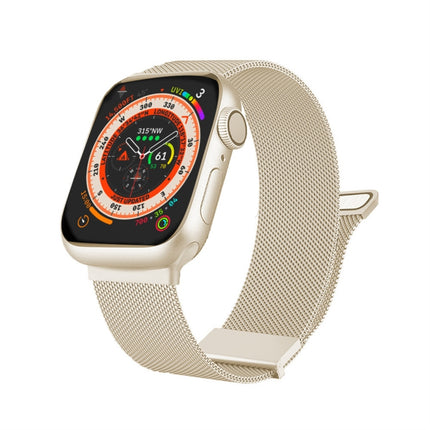 Milan Double Magnetic Steel Mesh Watch Band, For Apple Watch Ultra 49mm, For Apple Watch 8 41mm, For Apple Watch 8 45mm, For Apple Watch SE 2022 40mm, For Apple Watch SE 2022 44mm, For Apple Watch 7 41mm - DealBuddy