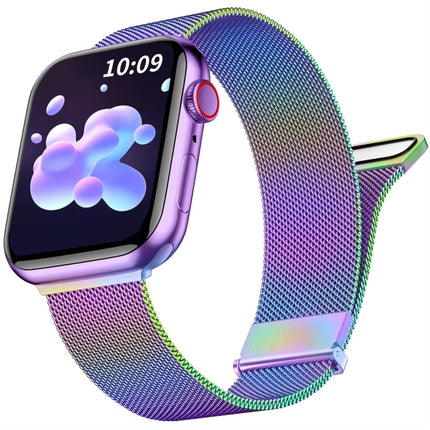 Milan Double Magnetic Steel Mesh Watch Band, For Apple Watch 5 40mm, For Apple Watch 4 44mm, For Apple Watch 4 40mm, For Apple Watch 3 38mm, For Apple Watch 3 42mm, For Apple Watch 2 42mm - DealBuddy