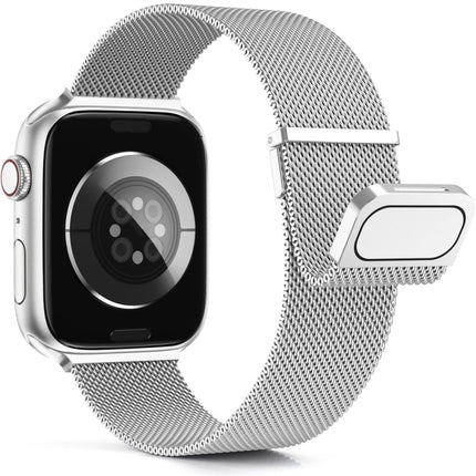 Milan Double Magnetic Steel Mesh Watch Band, For Apple Watch 2 38mm, For Apple Watch 42mm, For Apple Watch 38mm - DealBuddy