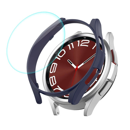 ENKAY Hat-Prince Electroplated Hard PC Case + 0.2mm 9H Glass Screen Protector, For Samsung Galaxy Watch6 Classic 47mm, For Samsung Galaxy Watch6 44mm, For Samsung Galaxy Watch6 40mm, For Samsung Galaxy Watch6 Classic 43mm