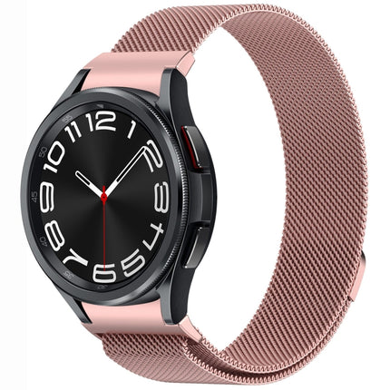 Button Style Milan Magnetic Metal Watch Band, For Samsung Galaxy Watch 6 Classic, For Samsung Galaxy Watch5 / 5 Pro, For Samsung Galaxy Watch4 / 4 Classic 46mm, For Samsung Galaxy Watch3 41mm - DealBuddy