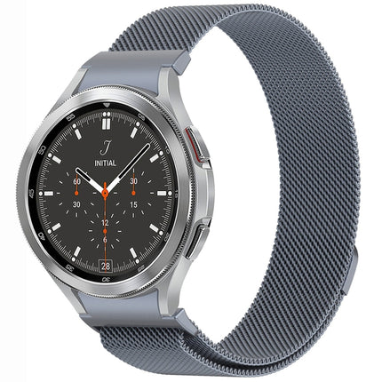 Button Style Milan Magnetic Metal Watch Band, For Samsung Galaxy Watch 6 Classic, For Samsung Galaxy Watch5 / 5 Pro, For Samsung Galaxy Watch4 / 4 Classic 46mm, For Samsung Galaxy Watch3 41mm - DealBuddy