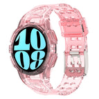For Samsung Galaxy Watch6 44mm / Transparent Pink