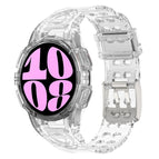 For Samsung Galaxy Watch6 40mm / Transparent White