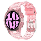For Samsung Galaxy Watch6 40mm / Transparent Pink