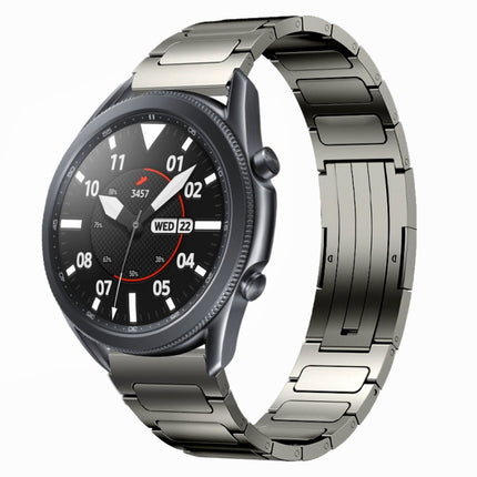 22mm I-Shaped Titanium Alloy Watch Band, For Samsung Galaxy Watch3 45mm, For Samsung Gear S3 Classic, For Samsung Gear S3 Frontier - DealBuddy